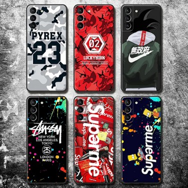 Nike Supreme コンボ ブランド 迷彩色 iphone 12 mini/12 pro max/11 pro max/se2ケース 陰陽魚 Stussy Aape カラー PYREX VISION ソフトシリコン galaxy s21/s21+/s21 ultra/s20/s10/s9/s8/note10/note9/note8ケース メンズ レディース