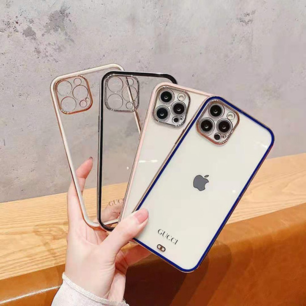 スマホアクセサリー iPhone用ケース アイフォン13/12 pro/12 pro max/12 mini/12カバーGUCCI クリア 