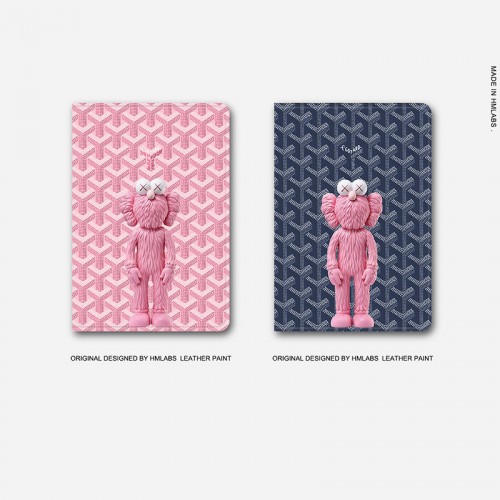 Goyard コラボ カウズ iPad pro 11ンチ（2021/2020）保護カバー レザー手帳型 kaws アイパッドair 5/3/2世代ケース おしゃれ 熊柄 スタンド機能 ipad mini 6 2021ケース かわいい 男女兼用 ファッション 人気