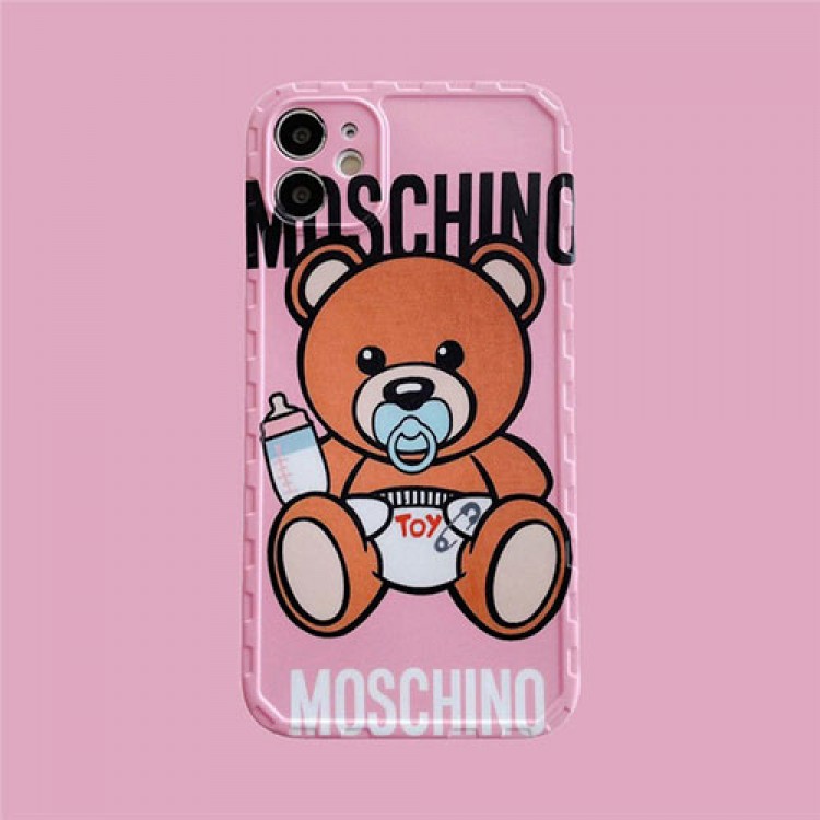 くま【Moschino】モスキーノ ベア iPhone １2pro maxケース - organicfarmermag.com