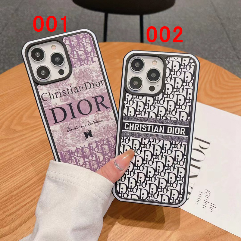 dior ブランド アイフォン14 pro maxスマホカバー