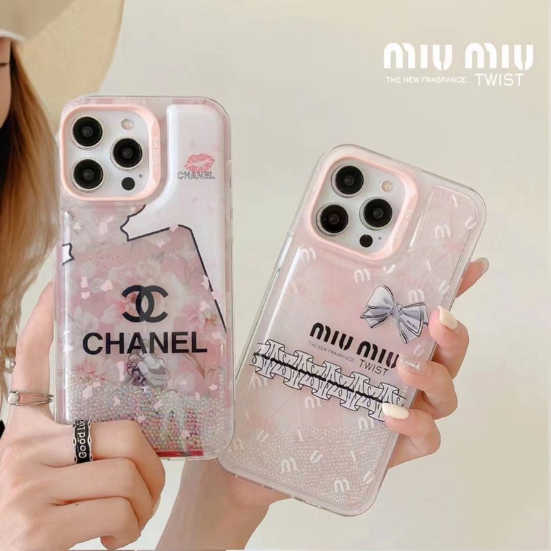 Chanel シャネル ミュウミュウ MiuMiu ディオール Dior Prada プラダアイフォン15 14 plusハイブランドケースブランドアップル15カバー
