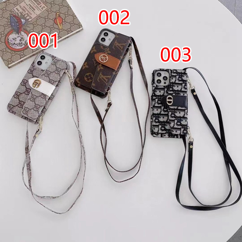 ルイヴィトンブランドiphone13mini/13Promaxケース収納型ポケット付きIPHONE13Pro/13カバーバッグ型