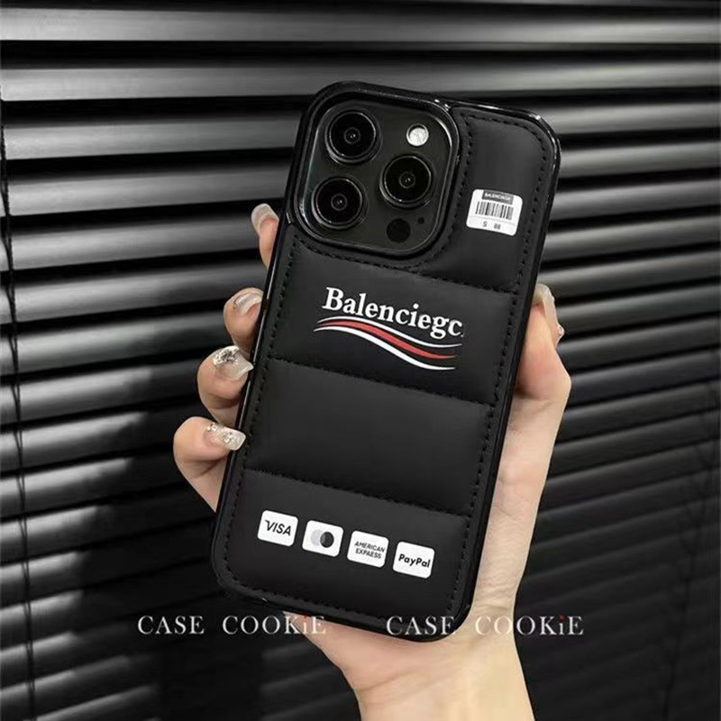 Balenciaga バレンシアガブランドアップル15+ 16 14proケース激安パロディiPhone 15pro max/14proスマホカバー