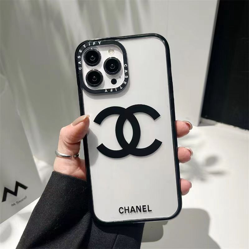 Chanel アイフォン14pro maxクリアカバー