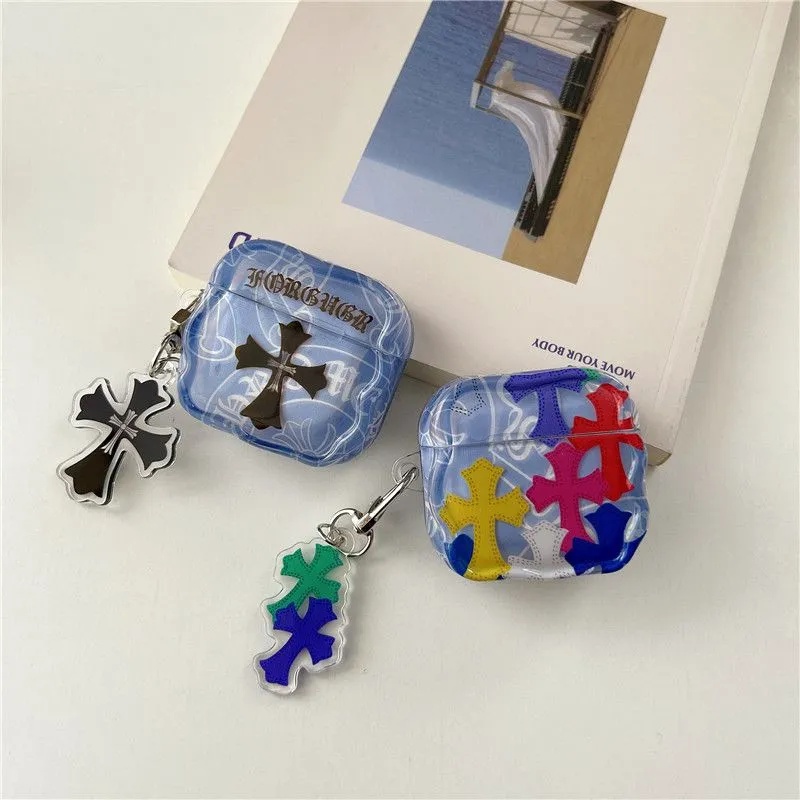 クロムハーツ AirPods 3 4ブランドケース 携帯便利