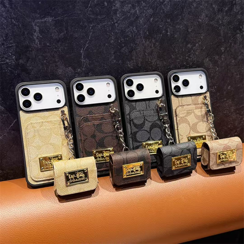 Coachアイフォン16 pro max Air 17 15plus 16プロマックスマホカバー