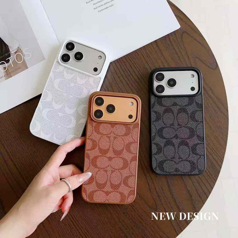 コーチiPhone16 17 15pro max 16pro カバー