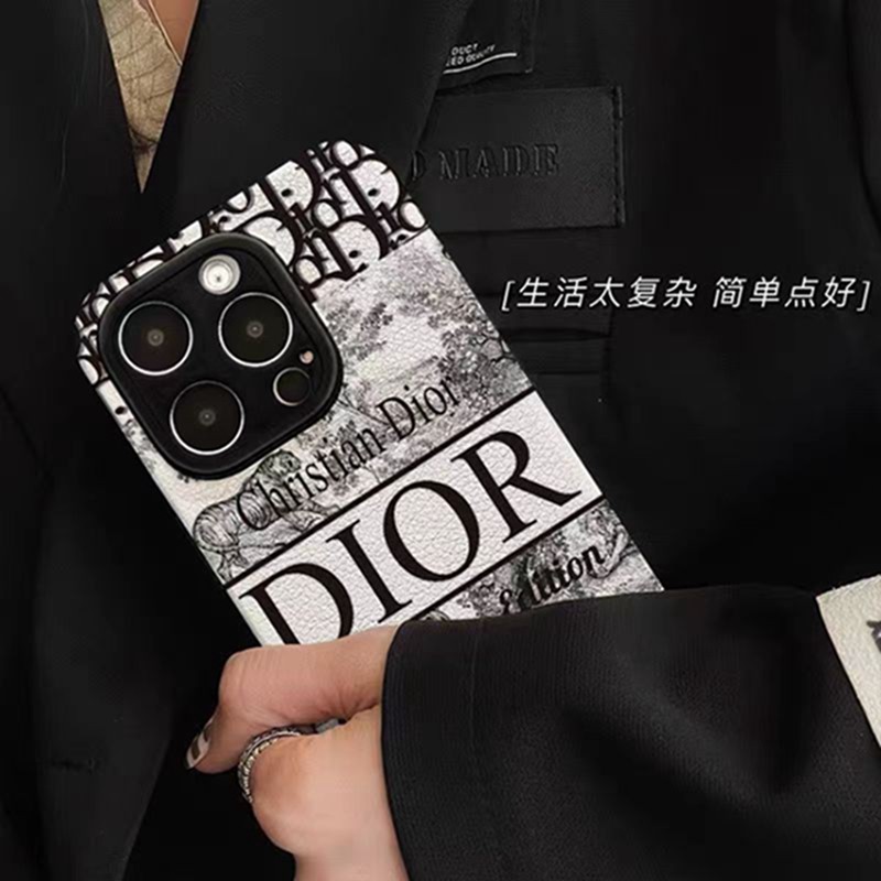Dior ディオールアイフォン15 14 plusハイブランドケースブランドアイフォン15plus 14プロマックスマホカバー男女兼用芸能人愛用
