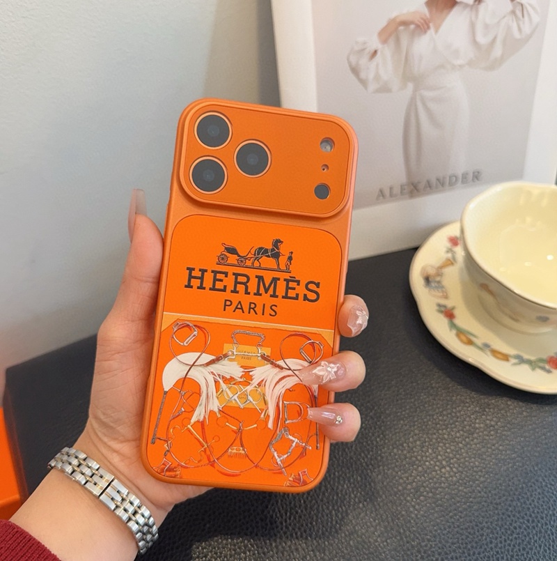 Hermes アイフォン17 Pro 16 pro max 15+携帯カバー