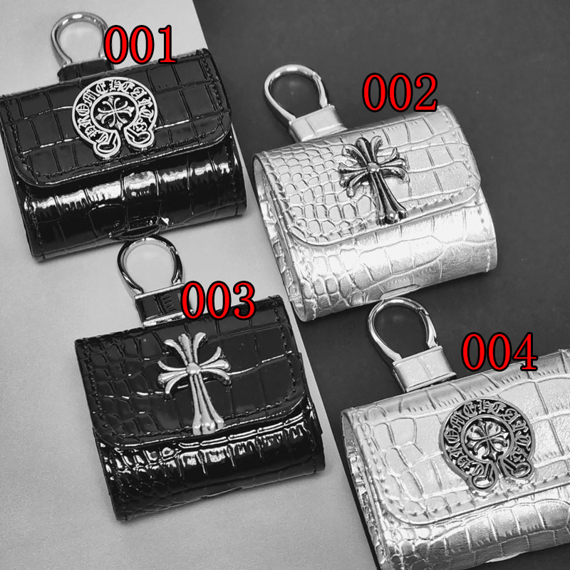 クロムハーツ AirPods 3 4ブランドケース 携帯便利