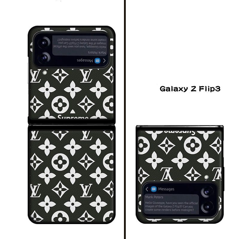 ルイヴィトン 人気モノグラム Galaxy Z Flip4スマホケース 