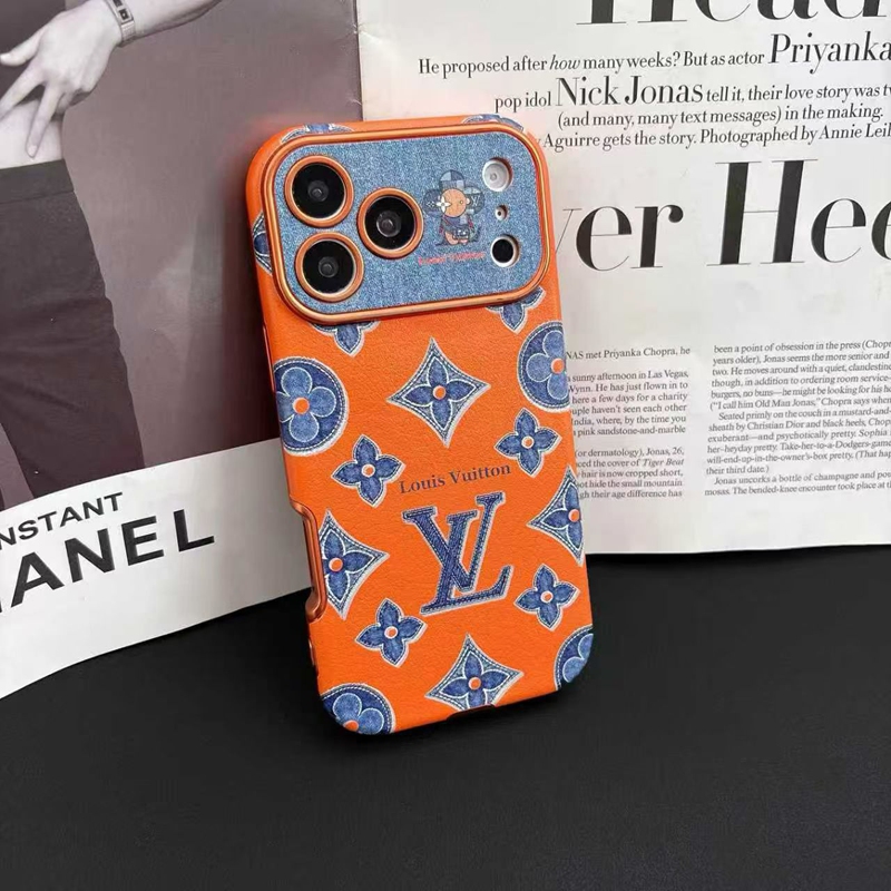 ルイヴィトンiPhone16 17e 15pro max 16proカバー耐衝撃