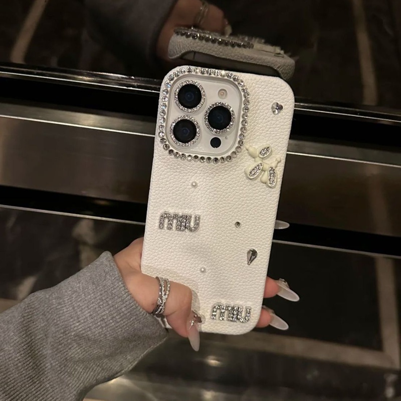 ミュウミュウブランドiPhone air 16 17 pro 15 16pro max ケース