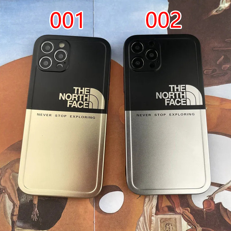  The North Face iphone13/12Pro max/12proケース マット調 滑り止め 男女兼用
