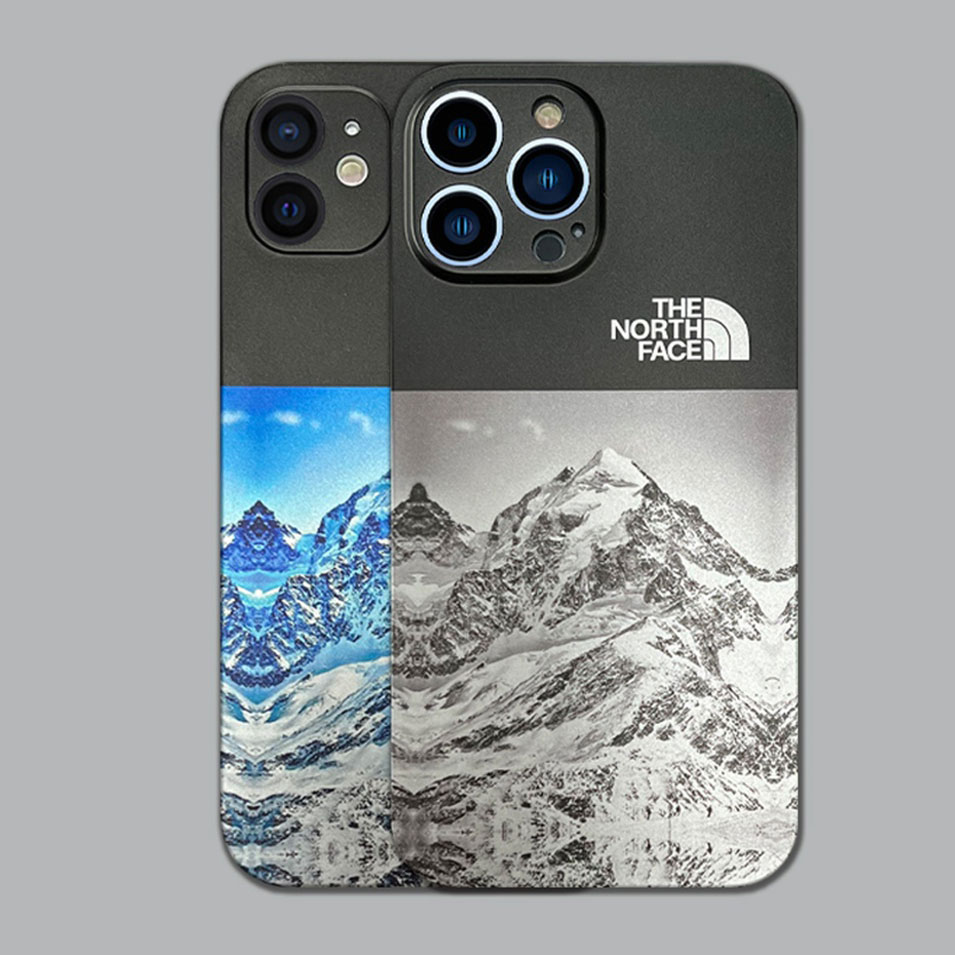 ブランド The North Faceアイフォン13/13pro/13pro maxカバー 流行り塗装工芸 クール
