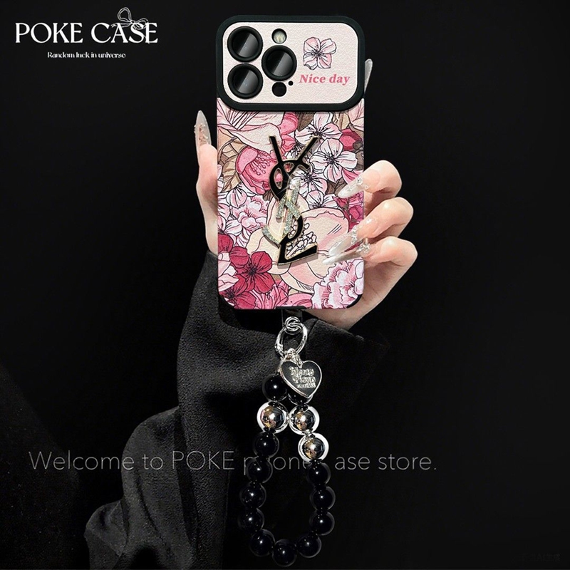 イヴサンローランiPhone16 17e 15pro max 16proカバー