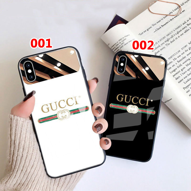グッチ ブランド iPhone 12/12 PRO/12 PRO MAX/12 Miniケース 鏡付き Gucci Galaxy S20/A20ケース 背面ガラス