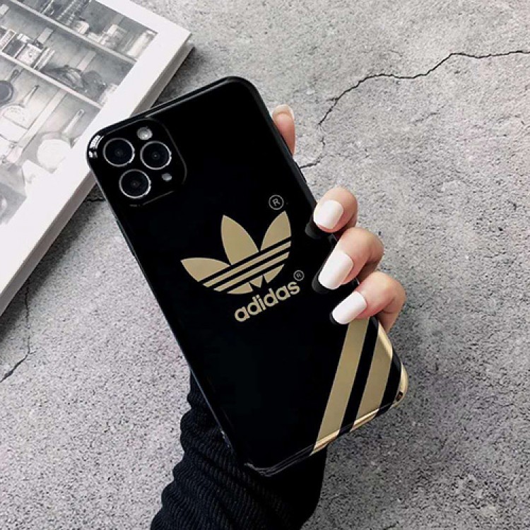 Adidas/アディダス iphone 12 mini/12 pro/12 pro max/11/xs/x/8/7 plusケースビジネス ストラップ付き ファッション経典 メンズiphone x/8/7 plusケース大人気