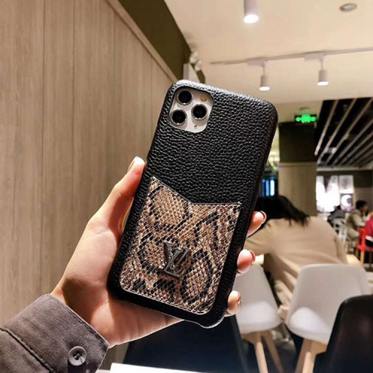 lv/ルイ·ヴィトン セレブ愛用 iphone12/12mini/12pro/12pro maxケース ファッション 蛇肌柄 激安 カッコイイ レザー製 アイフォンiphone 12/11/xs/x/8/7 plusケース ファッション 経典 おまけつき メンズ レディース