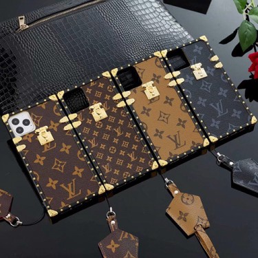 ブランド LOUIS VUITTON アイフォン14pro max/14proケース 特別トランク型 ルイヴィトンIPHONE 14MAX/14カバー 保護カバー ハンドストラップ 落下防止 iPhone13pro/13pro maxケース 背面レザー 贅沢 iphone11Proカバー おしゃれ ファッション