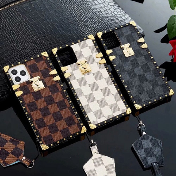 ブランド LOUIS VUITTON アイフォン14pro max/14proケース 特別トランク型 ルイヴィトンIPHONE 14MAX/14カバー 保護カバー ハンドストラップ 落下防止 iPhone13pro/13pro maxケース 背面レザー 贅沢 iphone11Proカバー おしゃれ ファッション