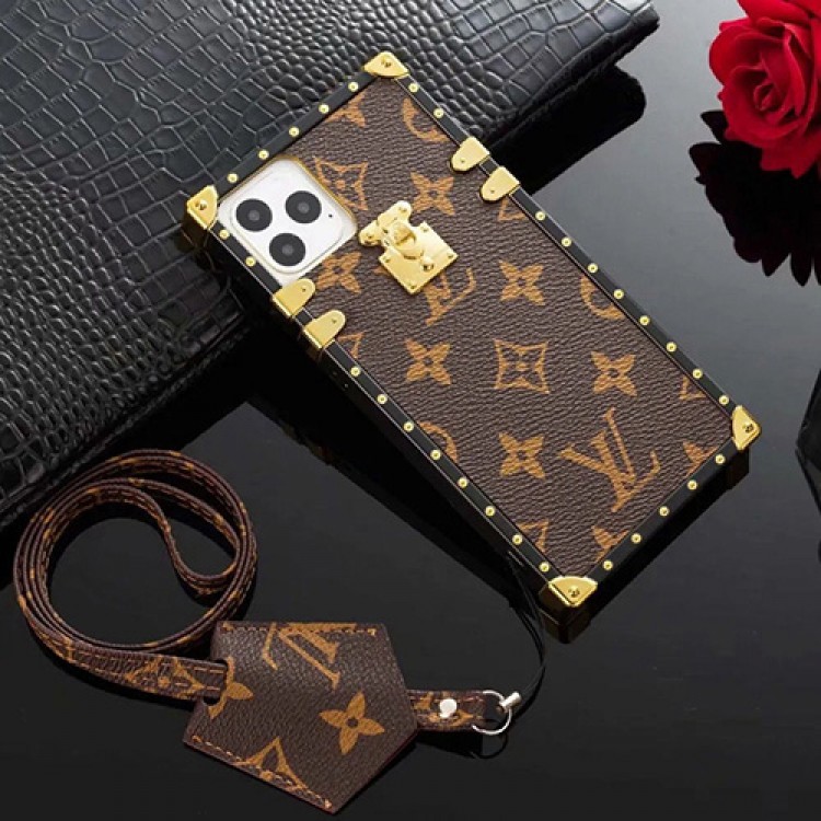 ブランド LOUIS VUITTON アイフォン14pro max/14proケース 特別トランク型 ルイヴィトンIPHONE 14MAX/14カバー 保護カバー ハンドストラップ 落下防止 iPhone13pro/13pro maxケース 背面レザー 贅沢 iphone11Proカバー おしゃれ ファッション