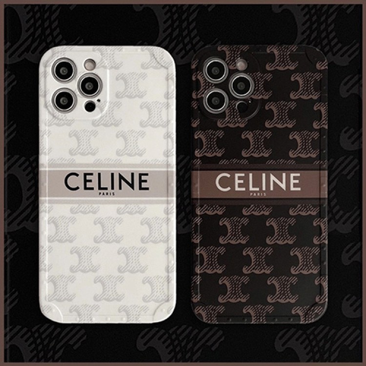 CELINEセリーヌ iphone13/13 pro/13pro max/13mini スマホケース おしゃれ 経典柄アイフォン12 pro/12 pro max/12 mini/12フルカバー 耐衝撃 シンプル 高級 ブランド iphone 11pro/11 pro max/se2ケース 男女 カップル ジャケット