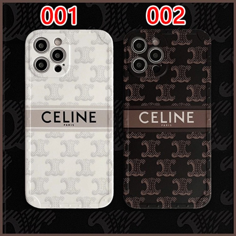 CELINEセリーヌ iphone13/13 pro/13pro max/13mini スマホケース おしゃれ 経典柄アイフォン12 pro/12 pro max/12 mini/12フルカバー 耐衝撃 シンプル 高級 ブランド iphone 11pro/11 pro max/se2ケース 男女 カップル ジャケット