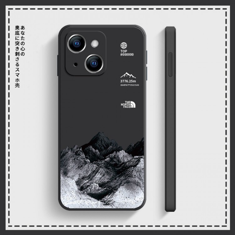 ザノースフェイス iphone 13Pro max/13Pro/13mini/13 ケース ブランド 広々雪山柄 the north face アイフォン12pro max/12pro/12mini/12フルカバー おしゃれ クール スタイル iphone11 pro/11 pro max/se2 保護ケース 耐衝撃 メンズ 人気 レディース