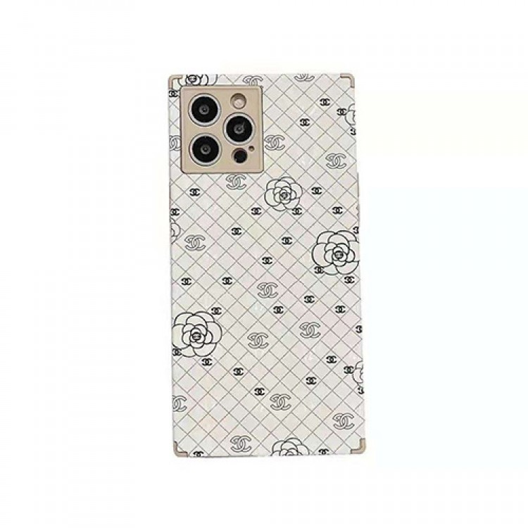 Chanel シャネル ブランド iphone 13/12 pro/12 pro max/12スマホカバー ヨニーク方形ins スタイル アイフォン11pro/11 pro max/se2カバー経典ツバキ プリントかわいいiphone xr/xs/x/xs maxケース耐衝撃ファッション おしゃれ黒白レディース愛用