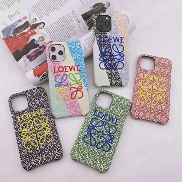 ロエベ ブランド Loewe iphone 14/14plus/14pro/14pro maxケース ジャケット型 iphone 13Pro max/13Pro/13miniケース 定番モノグラム IPhone12 pro/12 pro max/12 mini ケース おしゃれ刺繍柄 iphone11pro/11 pro max/11カバー 可愛い 贅沢 レディース愛用 カラフル 美しいメンズ