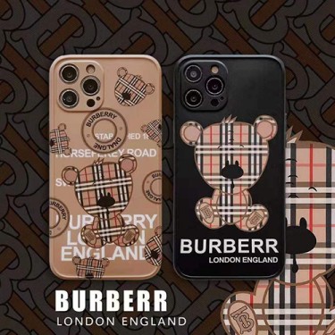 バーバリー アイフォンiphone 12/12 miniケース ファッション経典 ブランド メンズ 個性熊潮 iphone 12 pro/12 pro maxケース BURBERRY ファッションメンズ iphone11/11pro max/x/xs/xr/8/7ケース 高級 人気