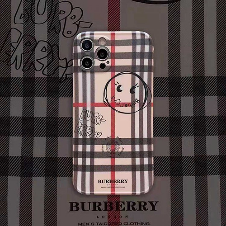 バーバリー ペアお揃い アイフォン12/12 miniケース スティック風 モノグラム BURBERRY 人気ブランド iphone 12 pro/12 pro max/11/11pro maxケース ジャケット iphone xs/x/8/7ケース 男女兼用