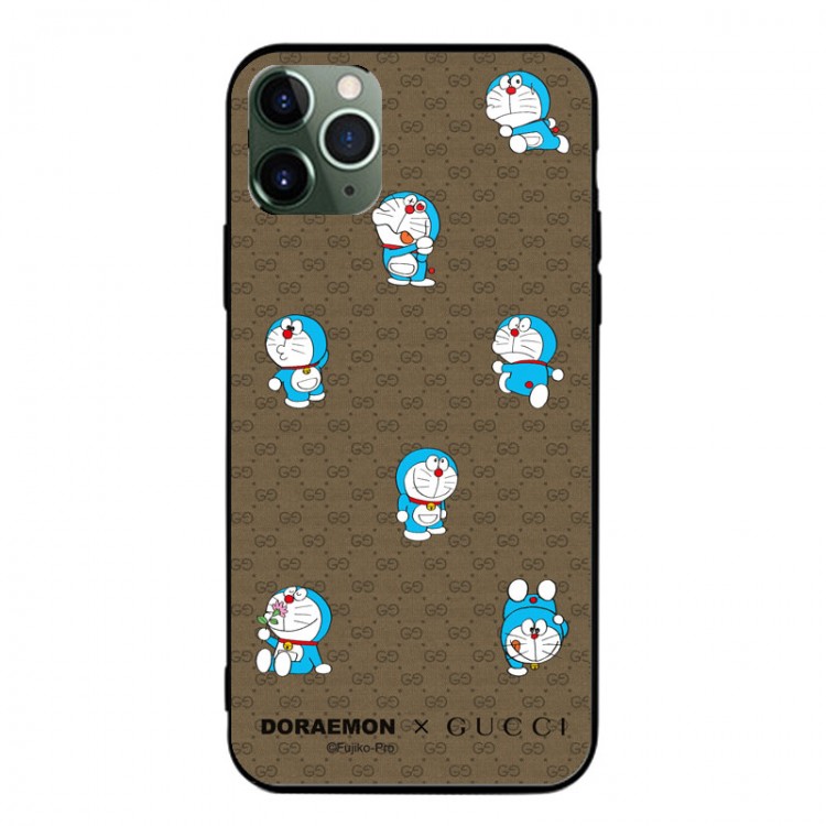 グッチ ブランド ちりん猫模様iphone12/12pro maxケース かわいいファッション セレブ愛用  Galaxy s20/note20/s10/s9 plusケース全機種対応 iphone x/8/7 plusケース大人気