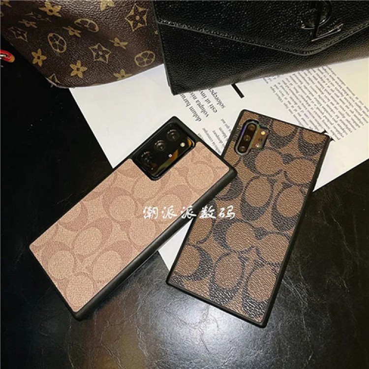 コーチ 贅沢風 Galaxy S21/S21 ultra/S20 ultra/A51/A32/note20 ultra/note10ケース かわいい ブランド COACH レザー感 おまけつき 経典柄 iphone12 mini/12 pro/12 pro max/11 pro/11 pro maxスマホケース ファッション アイフォン12/11/x/xs/8/7 plus/se2ケース 四角保護 メンズ レディース