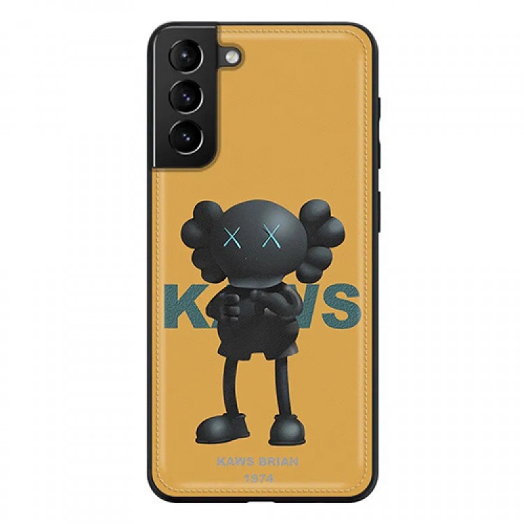 カウズ 人気ブランド iphone14/13 pro/12 pro max/11 pro maxスマホケース KAWS レザー Galaxy S22/S21+/S21 ultra/s20/s20+/s20 ultra/s10/note20ケース シンプル kaws brian 韓国風 アイフォン12 mini/11/x/xs/xr/8/7/se2カバー 2021 衝撃吸收 高級 メンズ レディース