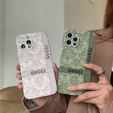 gucci グッチ iphone 13/12 pro/12 pro max/12 スマホカバー おしゃれ 浮彫図案 アイフォン11/11 pro/11 pro maxケース上質 GUCCI 刺繍 iphone xr/xs/x/xs maxケース かわいい 韓国スタイル シンプル高級 レディース ファッション メンズ