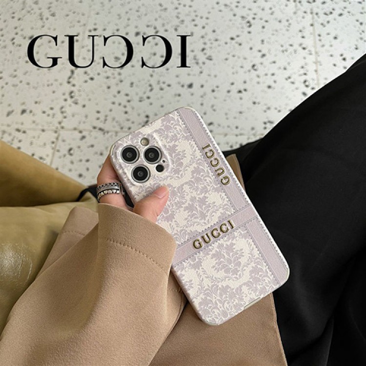 gucci グッチ iphone 13/12 pro/12 pro max/12 スマホカバー おしゃれ 浮彫図案 アイフォン11/11 pro/11 pro maxケース上質 GUCCI 刺繍 iphone xr/xs/x/xs maxケース かわいい 韓国スタイル シンプル高級 レディース ファッション メンズ