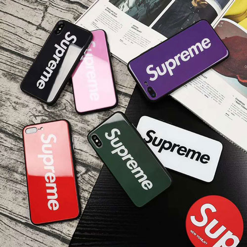 supreme ブランド iphone15/14/13/12/12pro/12pro maxケース シュプリーム かわいい 背面ガラス galaxy s23/s22/s21/s20/note20/s10/s9plusケース ビジネス ファッション セレブ愛用 アイフォン12 mini/11pro maxケース 激安 LINE注文 レディース