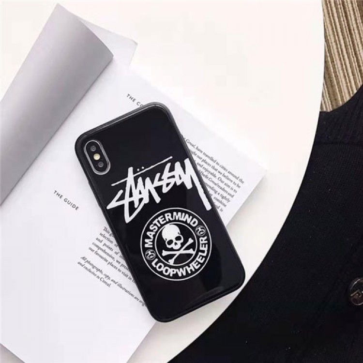 STUSSY/ステューシー ,CHAMPION/チャンピオン かわいい男女兼用人気ブランド iphone11 pro/11/x/xs/xrケースシンプル iphone11/8/7ケース ジャケット