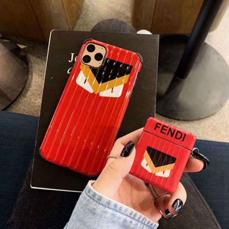 Fendi/フェンデイ女性向け iphone 12/12mini/12pro/12 pro maxケースかわいい Airpods 1/2/3/pro  男女兼用人気ブランドIphone x/xr/11/11pro maxケースins風ジャケット型 2020 iphone12ケース 高級 人気