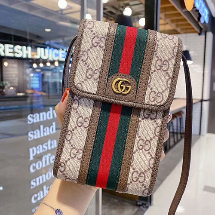 GUCCI/グッチ個性潮ブランドiphone 12/12mini/12pro/12pro maxケース ファッション斜め掛け 無地 収納バッグ型 ストラップ レザーメンズシンプル Galaxy S20/S20 ultra/a51/a30/a20/note20 ultra/note9ケース 全機種対応 ジャケット ins風 Google Pixel 5/Pixel 4a 5G シンプル huawei p40 レディース愛用 高級 人気