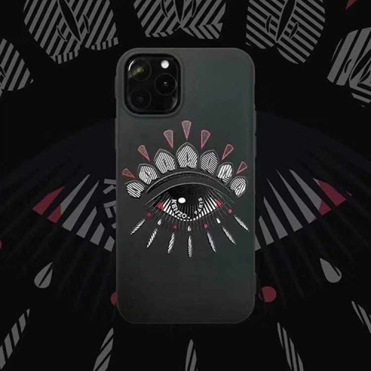 Kenzo/ケンゾー ブランド iphone12/12 mini/12pro/12pro maxケース セレブ愛用 虎目柄 激安 iphone12/xs/11/8 plusケース おまけつき モノグラム アイフォン12/11pro maxケース ファッション レディース 