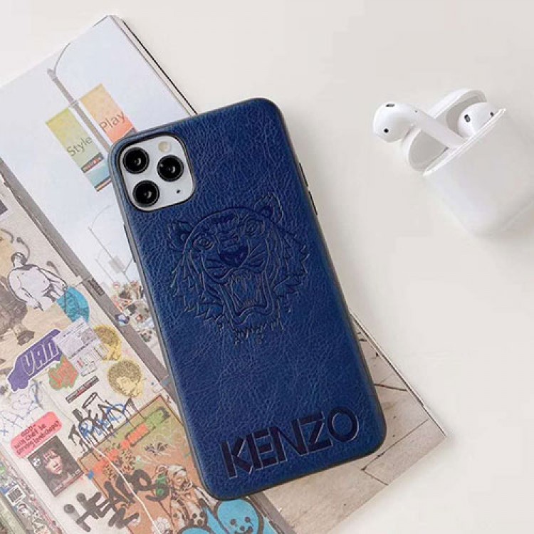 ケンゾー iphone12/12mini/12pro/12pro maxケース ビジネス Kenzo レザー ファッション セレブ愛用 iphone12 mini/11pro maxケース 激安モノグラム iphone12/11pro maxケース ブランド