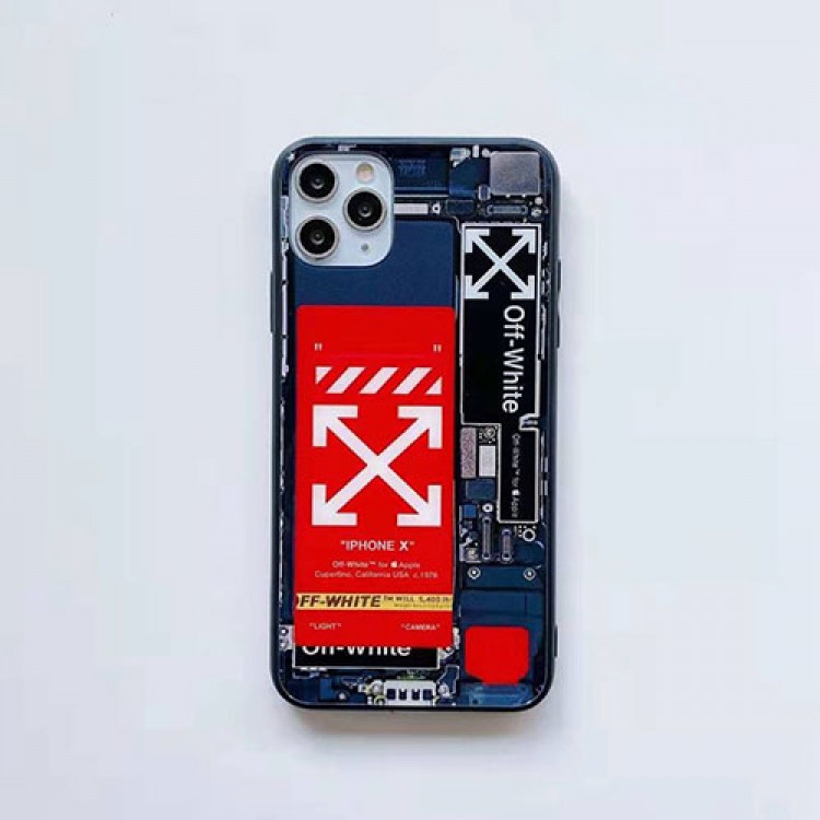 シュプリーム ブランドiphone12mini/12pro max/11/xs/x/8/7/6ケース かわいい 米ドル 背面ガラス off-white アイフォン12カバー 電子ボード ins風 オフホワイト ジャケット型 ペアお揃い supreme ファッション レディース