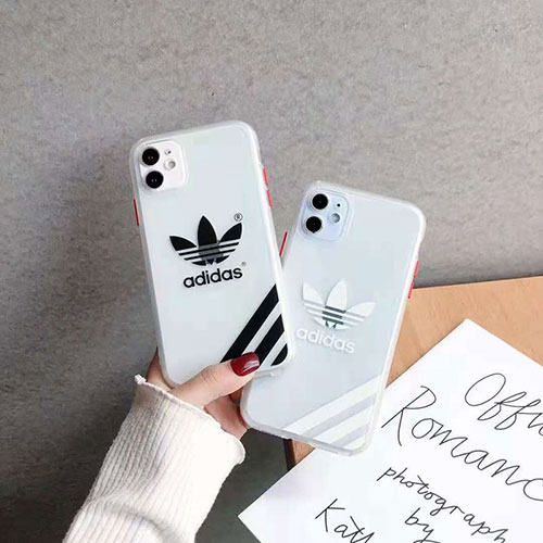 ADIDAS/アディダスペアお揃い アイフォン12/12 mini/12 pro/12 pro maxケース iphone 11/xs/x/8/7ケースiphone 11/x/8/7スマホケース ブランド LINEで簡単にご注文可シンプル iphone12/11/x/xs/xrケース ジャケット