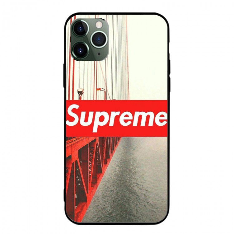 Supreme ブランド AQUOS Zero5G Basic/R5G/sense4ケース 背面ガラス シュプリーム 都市風 ジャケット型 ブリッジ柄 iphone 12mini/12pro max/11 pro max きらきら xperia 1 II/5ii/10ii 有色煙 モノグラム Galaxy S20/a51/a30/note20/note20 ultraケース 全機種対応 ins風 シンプル huawei p40 シンプル レディース 