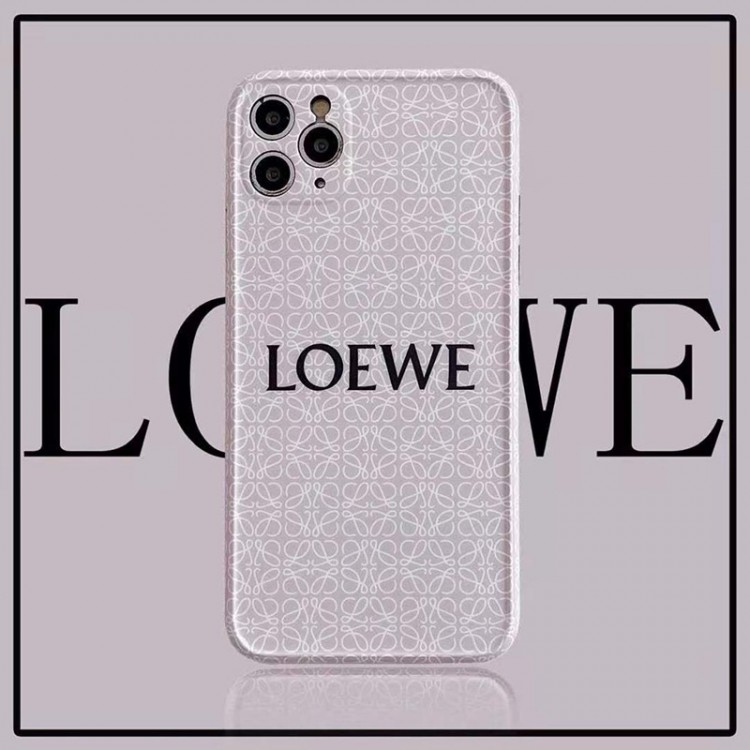 ロエベ iphone 12 mini/12 pro max/11 pro max/se2ケース 可愛い シンプル ブランド LOEWE モノグラム 面白い アイフォン12/12 pro/11/11 pro/x/xs/xr/8/7カバー レディース