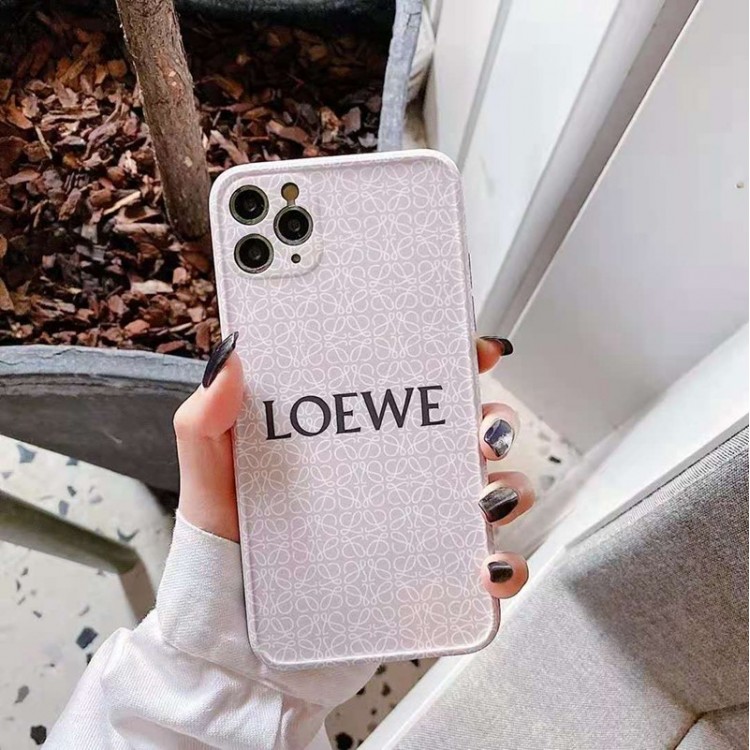 ロエベ iphone 12 mini/12 pro max/11 pro max/se2ケース 可愛い シンプル ブランド LOEWE モノグラム 面白い アイフォン12/12 pro/11/11 pro/x/xs/xr/8/7カバー レディース